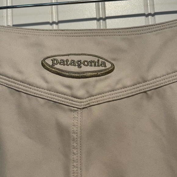 Patagonia Pataloha Tan Lightweight Cropped Pants Size 8 - Picture 5 of 8